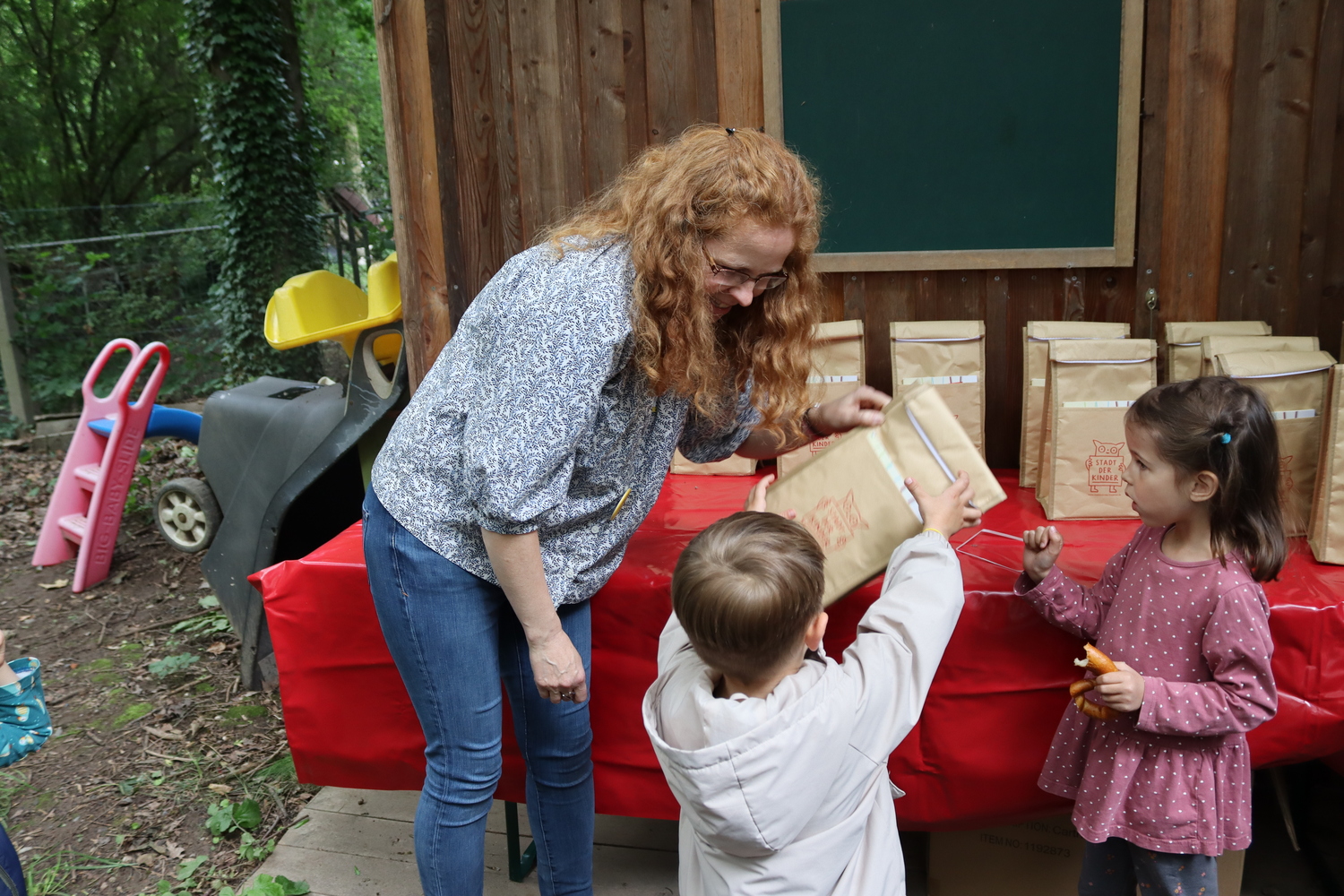 Verteilung der Giveaways