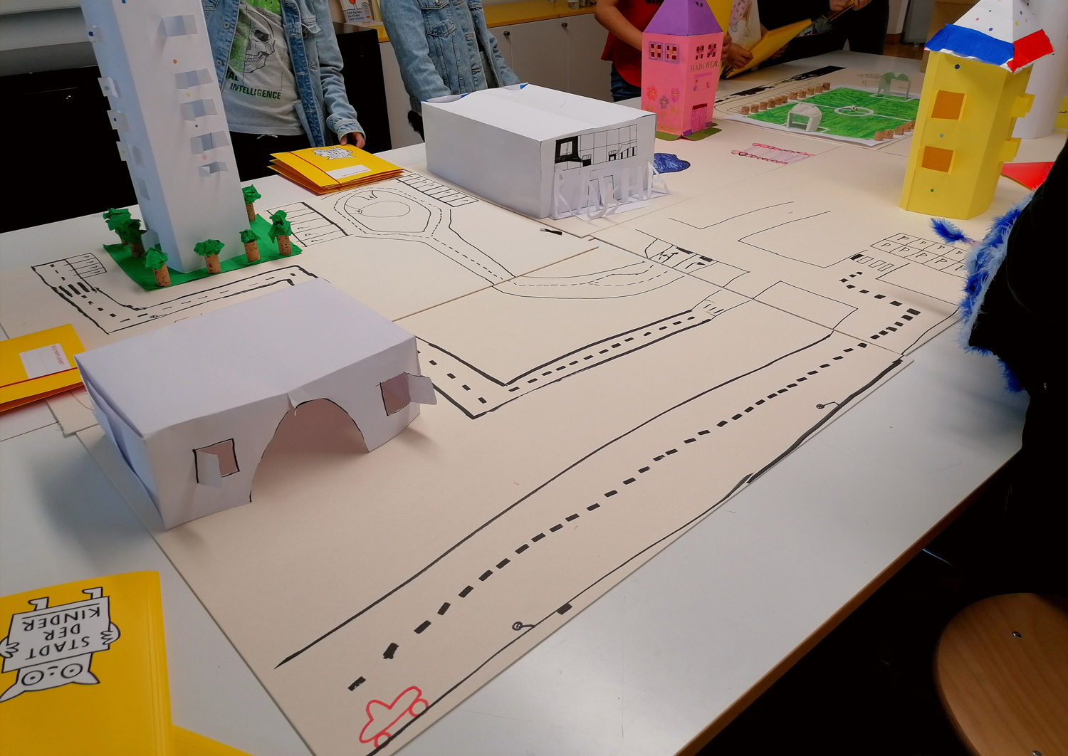 Ein Stadt aus Papier