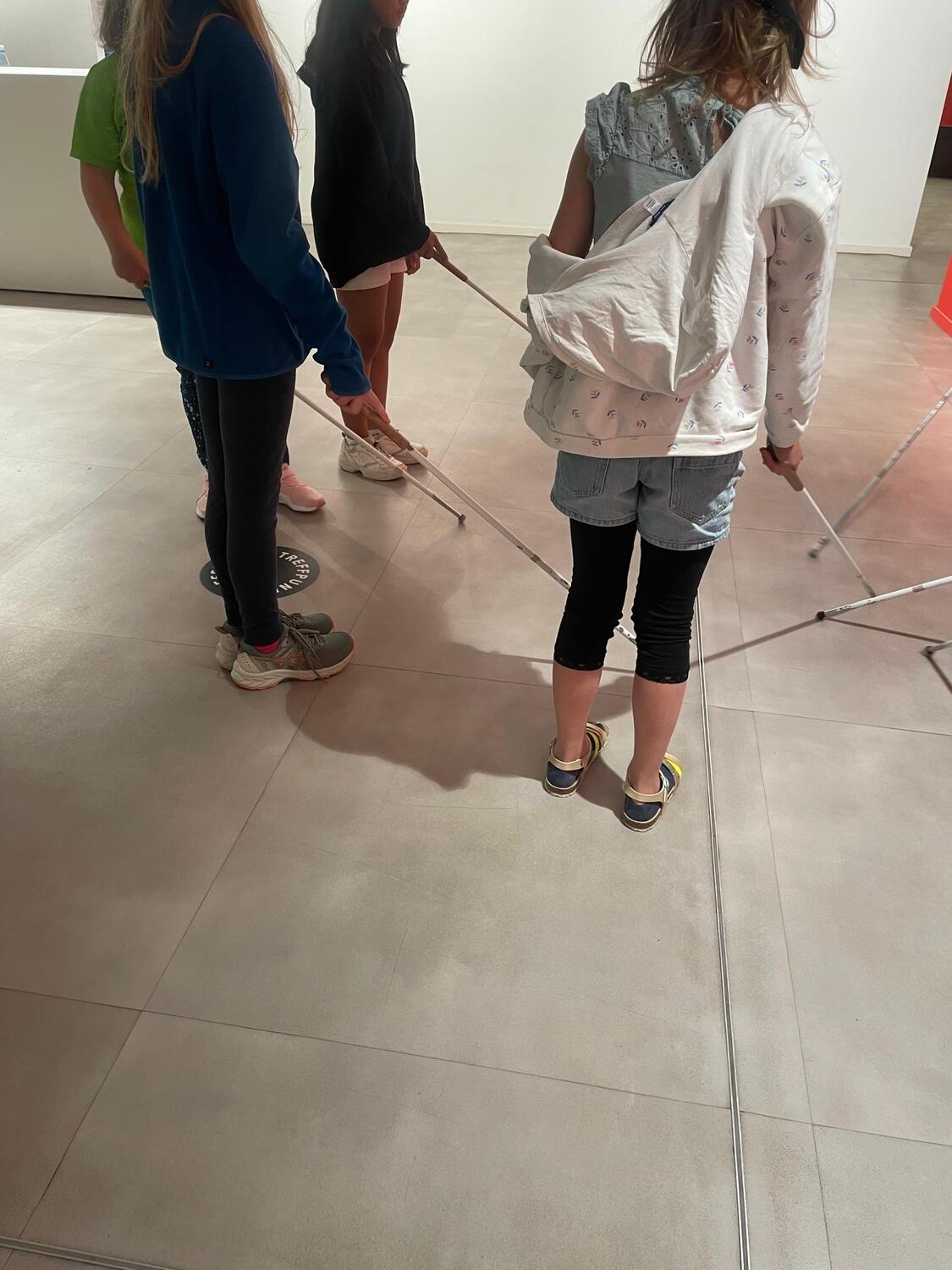 Besuch im Dialogmuseum - Jetzt gehts los