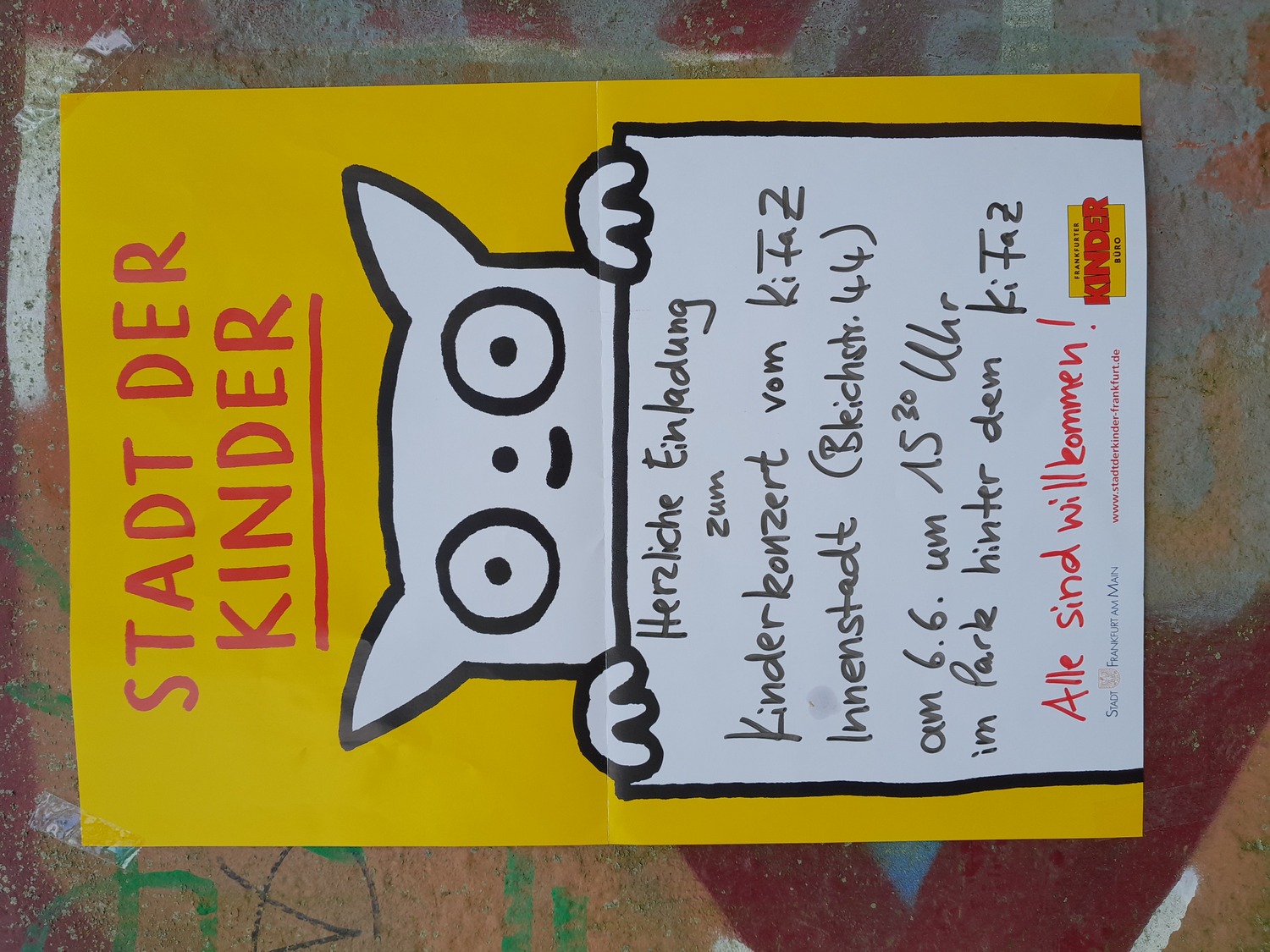Einladung zum Kinderkonzert