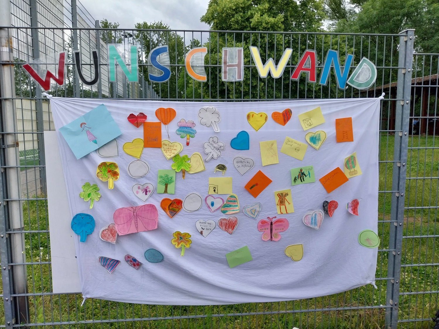 Wünsche-Wand