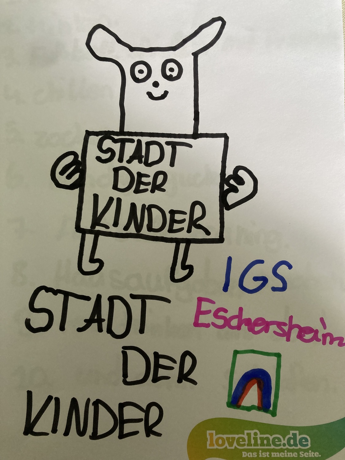 Stadt der Kinder an der IGS Eschersheim