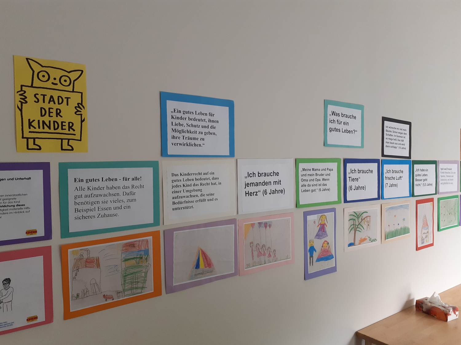Ausstellung "Was brauche ich für ein gutes Leben?"